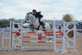 Glain Watkin Jones heads the Blue Chip Pony Newcomers Second Round at Arena UK